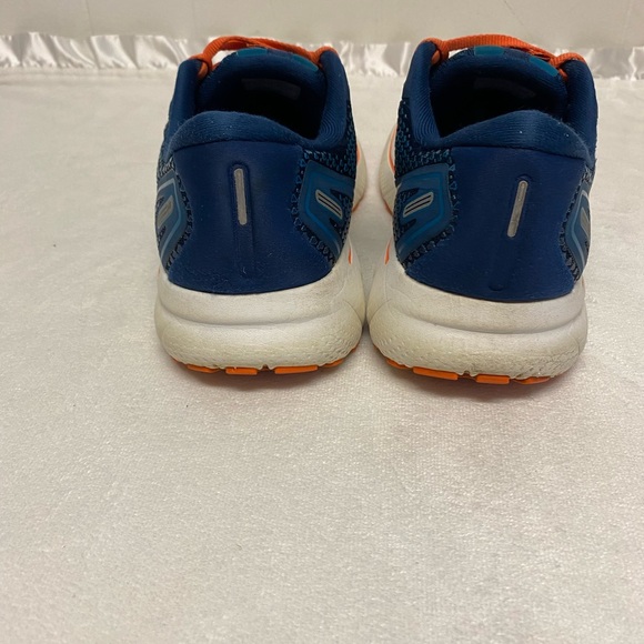 Brooks Ghost 14 Men’s Size 11 D Running Shoe Titan / Teal / Flame Sneaker - Picture 7 of 12